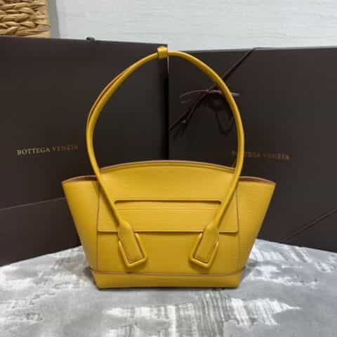 Bottega Veneta Arco 33 bag 580725掌纹糖果黄