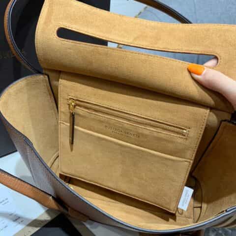 Bottega Veneta Arco 33 bag 580725掌纹焦糖色