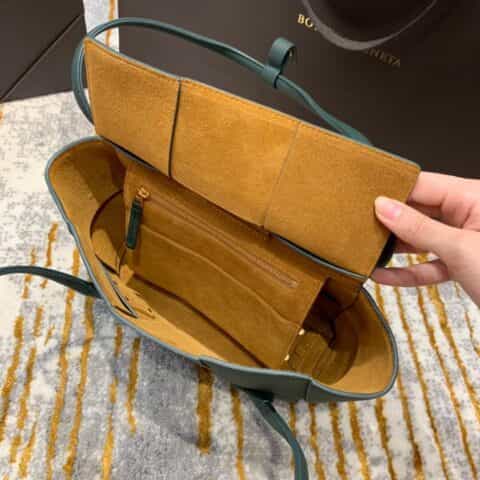 Bottega Veneta The Arco 33 bag 575943荔枝纹松石绿
