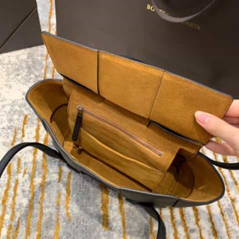 Bottega Veneta The Arco 33 bag 575943荔枝纹黑色