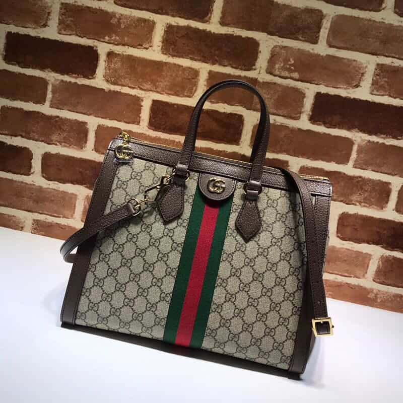 GUCCI古驰Ophidia系列GG中号托特包524537