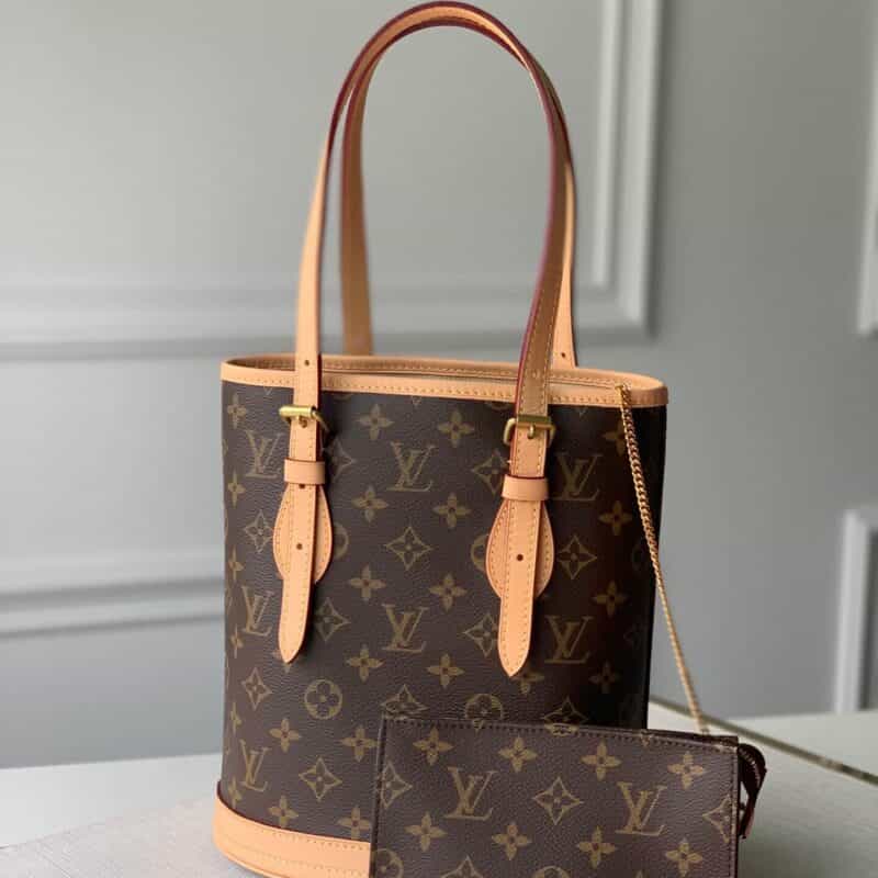 Louis Vuitton LV 中古子母水桶包 M41994