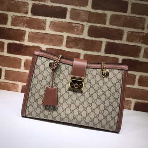 GUCCI古驰Padlock系列GG中号肩背包479197