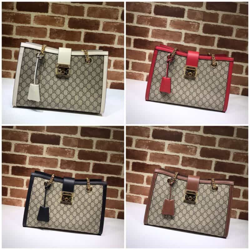 GUCCI古驰Padlock系列GG中号肩背包479197