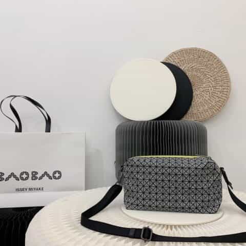 三宅一生IsseyMiyake专柜新款肩背马鞍包AG131