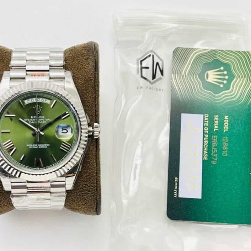 V2升级版 市场最高版本 劳 力士Rolex星期日志型40MM搭载3255自动上链机芯腕表