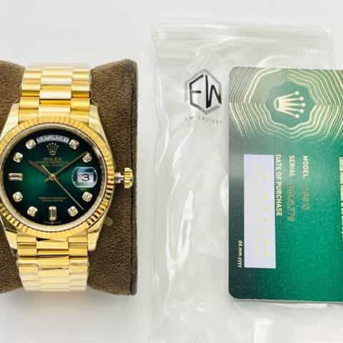 V2升级版 市场最高版本 劳 力士Rolex星期日志型40MM搭载3255自动上链机芯腕表