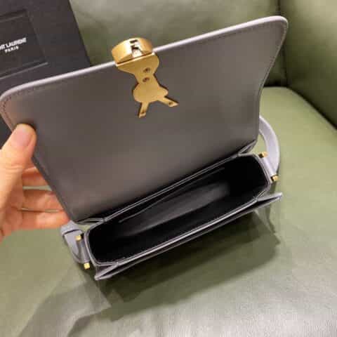 Saint laurent Ysl Solferino Box 634306石墨灰