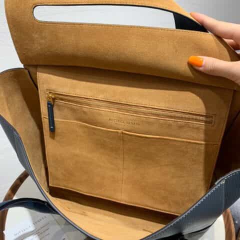 Bottega Veneta Arco 48 Bag 575941掌纹 潟湖蓝
