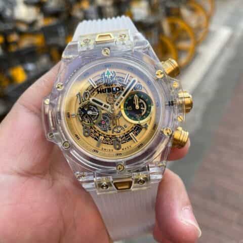 恒宝HUBLOT 宇舶宇舶BIG BANG系列411.JX.4802.RT“全透明腕表