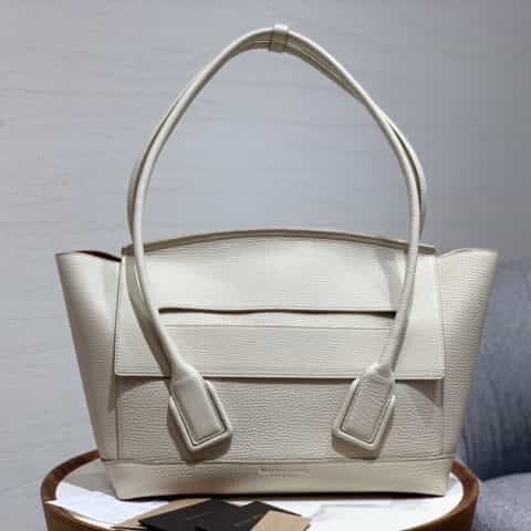 Bottega Veneta Arco 48 Bag 575941掌纹 石膏白