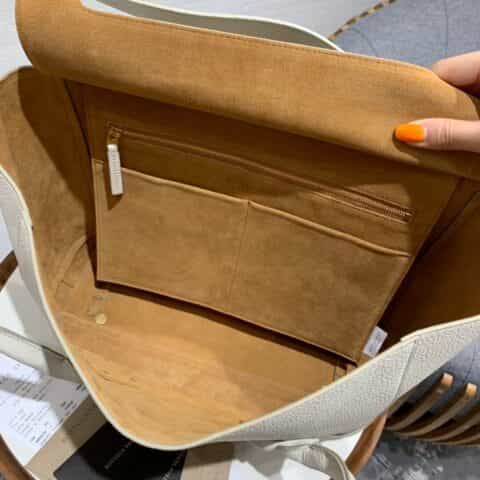 Bottega Veneta Arco 48 Bag 575941掌纹 石膏白