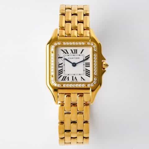 BV最新升级版本【中号27X37MM】卡地亚Panthère de Cartier猎豹腕表