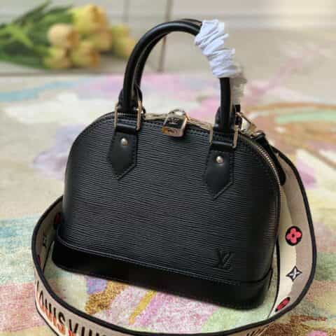 Louis Vuitton LV Alma BB 贝壳包 M59217 黑色