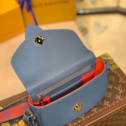 Louis Vuitton LV Pont 9 Soft 马鞍包 M58964蓝色