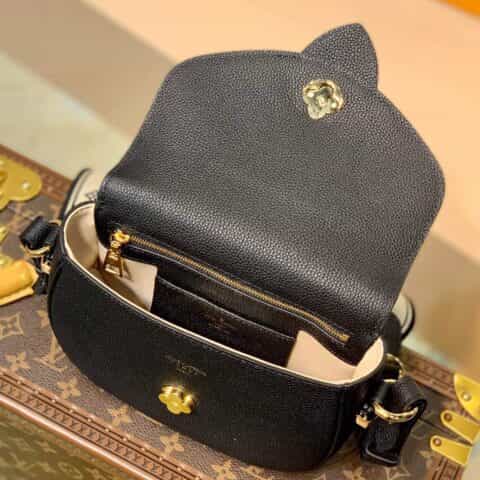 Louis Vuitton LV Pont 9 Soft 小号马鞍包 M58727黑色