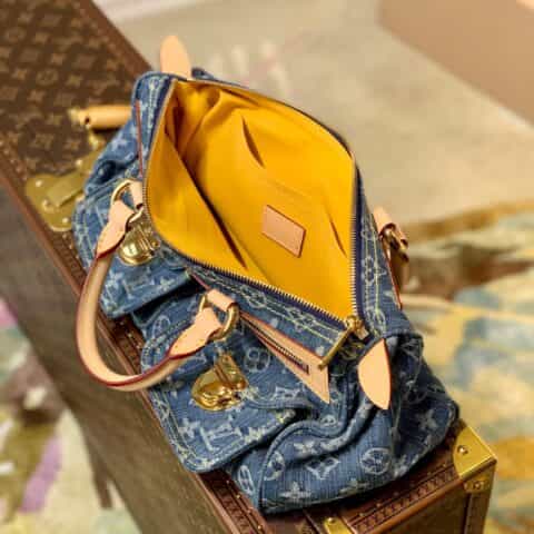 Louis Vuitton LV 牛仔丹宁中古包 M95019