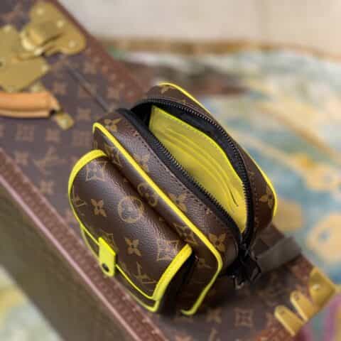 Louis Vuitton LV Christopher Wearable Wallet 相机包 M80793黄