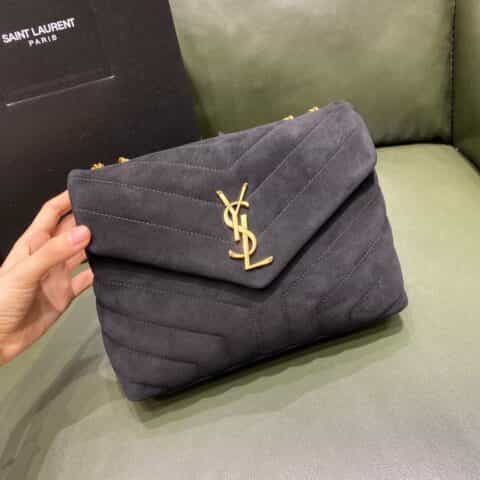 Saint laurent Ysl Lou Lou 23 磨砂皮Y形挎包 494699