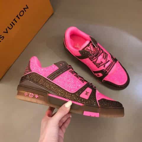 LV/路易威登   进口捷克钻镶嵌奢品 Trainer运动鞋