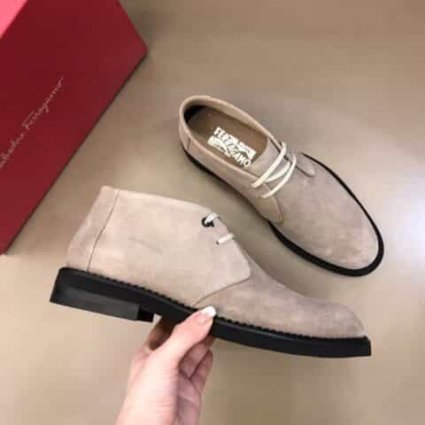 Ferragamo菲拉格慕   F菲拉高端精品男士秋冬短靴