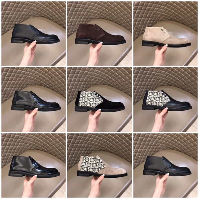 Ferragamo菲拉格慕   F菲拉高端精品男士秋冬短靴