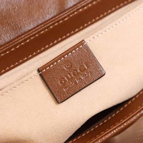 Gucci GG Marmont mini matelassé shoulder bag 446744 0OLFT 2535