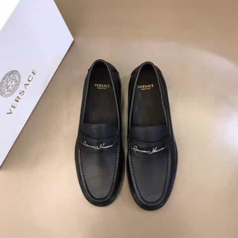 VERSACE范思哲   进口原版牛皮经典男士商务皮鞋