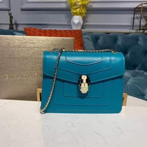 BVLGARI宝格丽意大利小牛皮单层肩背包61879