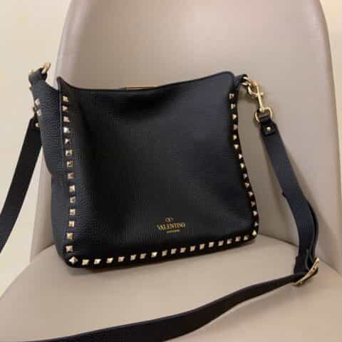 Valentino华伦天奴顶级柔软牛皮斜挎包50031M