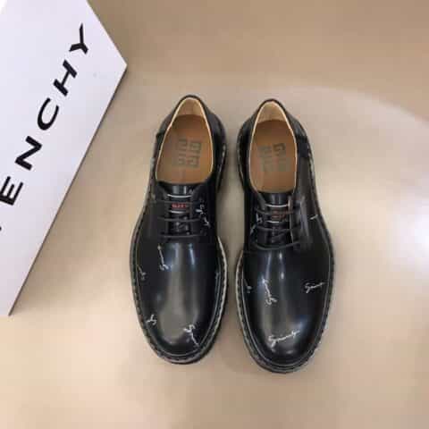 GIVENCHY纪梵希   2021男士高端鞋履Combat圆头德比鞋