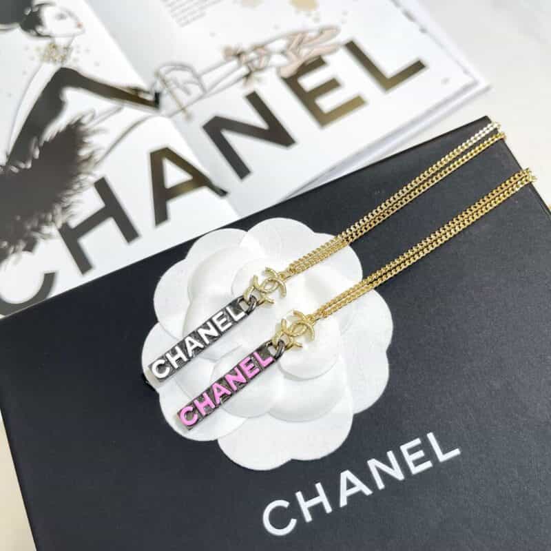 2021新款CHANEL香奈儿双c字母项链