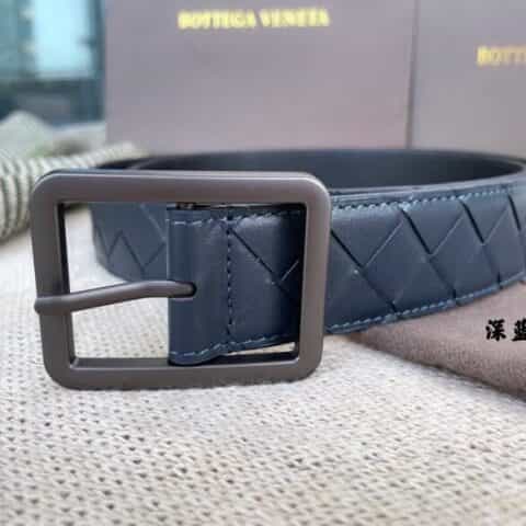 BV葆蝶家  进口牛皮采用手工编织腰带3.5cm