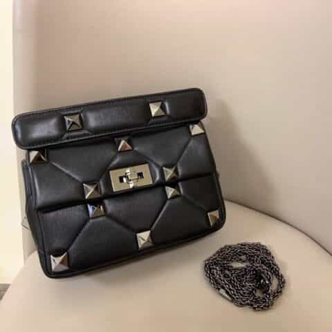 Valentino华伦天奴Garavani Roman Stud 纳帕羊皮革链条包0188