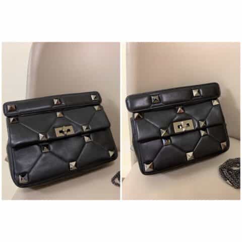 Valentino华伦天奴Garavani Roman Stud 纳帕羊皮革链条包0188