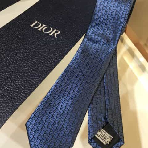 Dior迪奥100%顶级手工定制字母系列领带