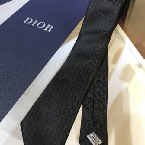 Dior迪奥100%顶级手工定制字母系列领带