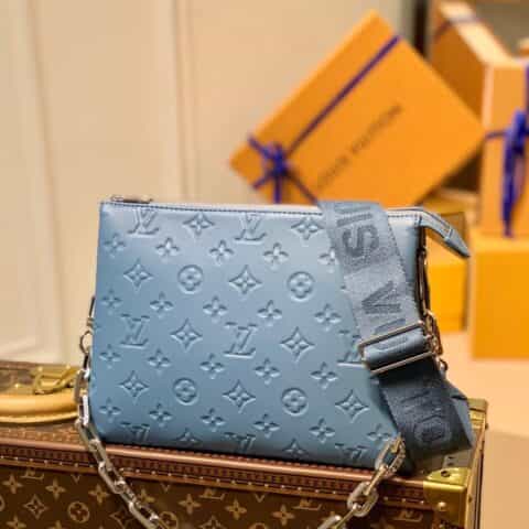 Louis Vuitton LV Coussin PM bag M58699雾霾蓝