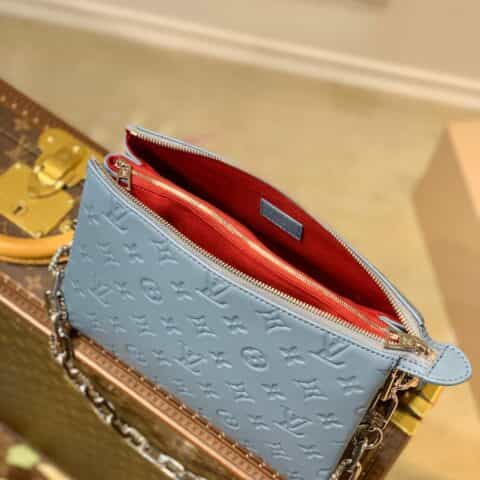 Louis Vuitton LV Coussin PM bag M58699雾霾蓝