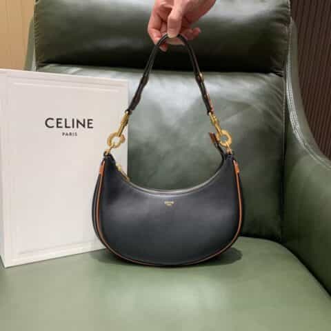Celine AVA STRAP 腋下包 196923黑色