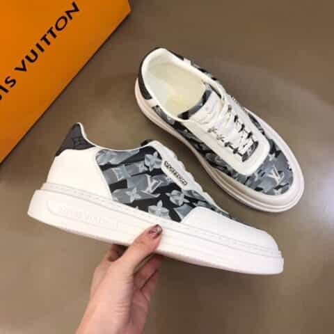 LV/路易威登    进口头层小牛皮Beverly Hills运动鞋