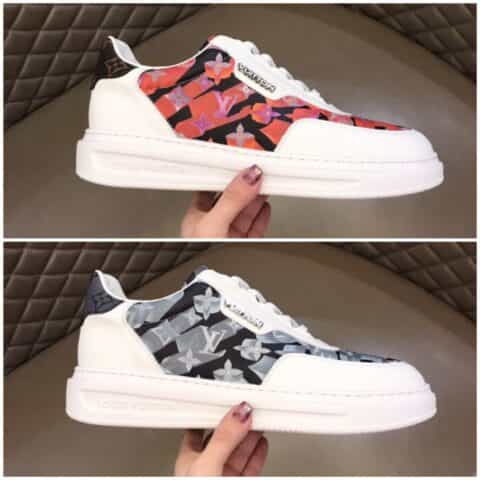 LV/路易威登    进口头层小牛皮Beverly Hills运动鞋