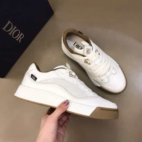DIOR迪奥    2021秋冬新款男士印花帆布休闲运动鞋