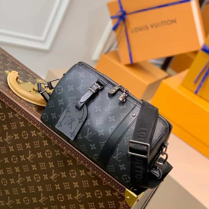 Louis Vuitton LV City Keepall bag M45936黑花