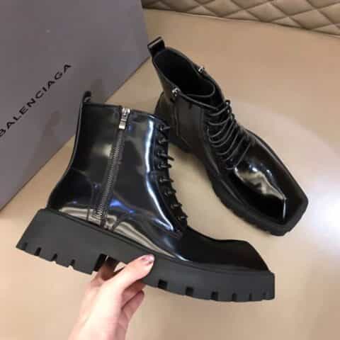BALENCIAGA巴黎世家   秋冬男士高帮机车靴