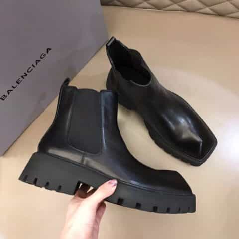BALENCIAGA巴黎世家   秋冬男士高帮机车靴