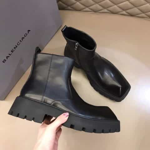 BALENCIAGA巴黎世家   秋冬男士高帮机车靴