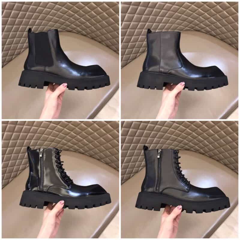 BALENCIAGA巴黎世家   秋冬男士高帮机车靴