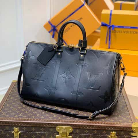 Louis Vuitton LV Keepall Bandoulière 45 旅行袋 M45532黑色