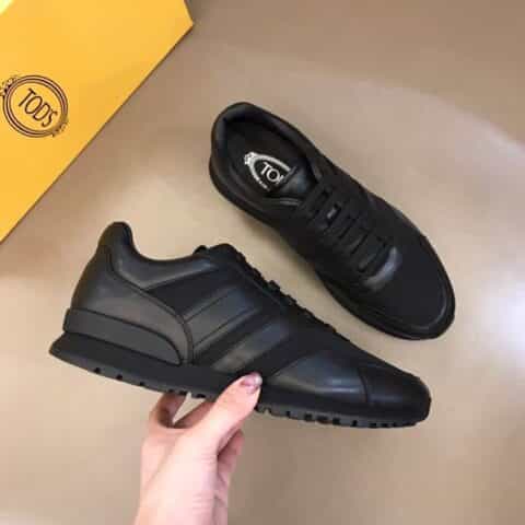 Tod'S托德斯   意大利细纹小牛皮新款男士休闲运动鞋